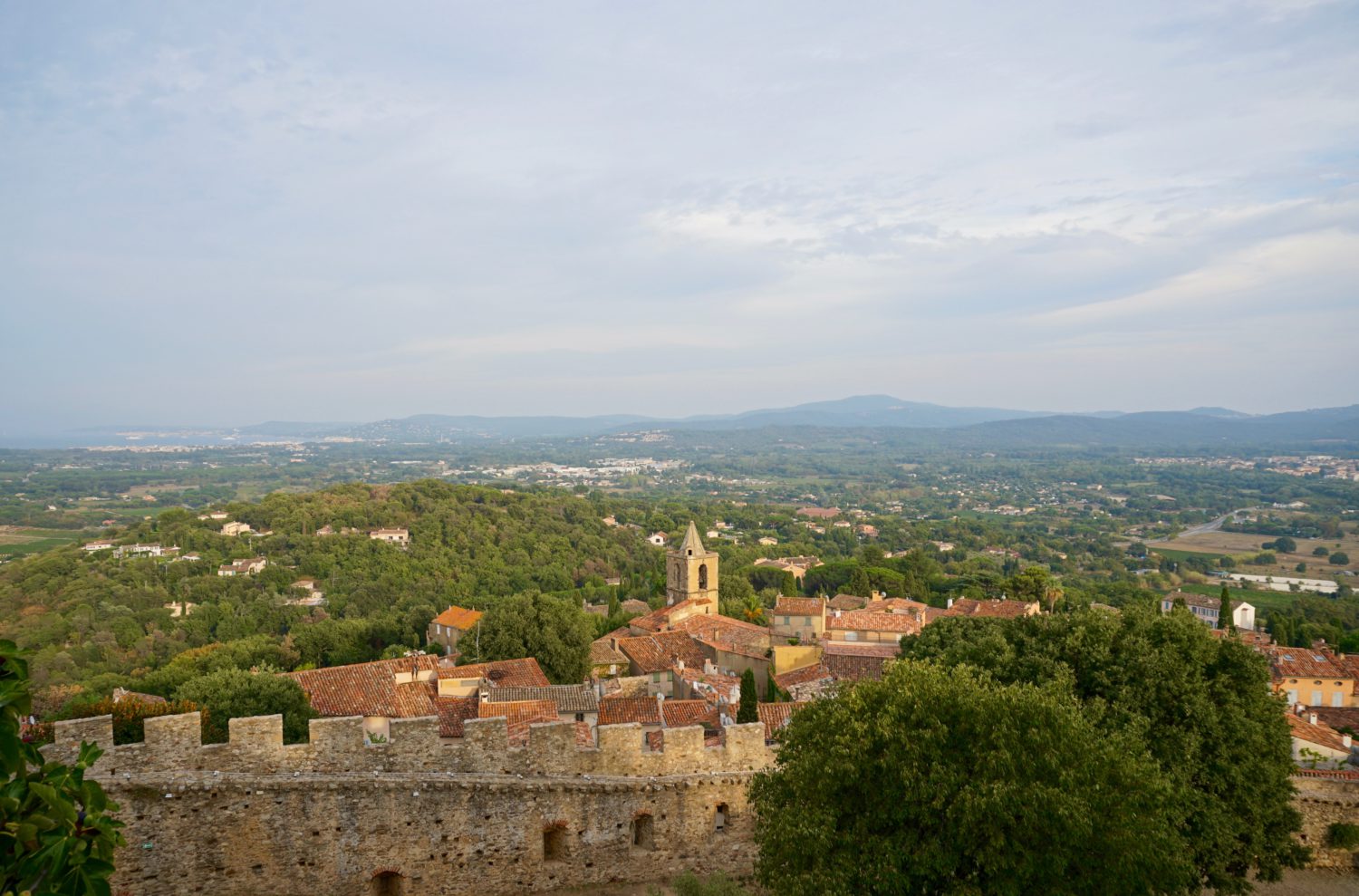 Aufstieg Château de Grimaud, View 2