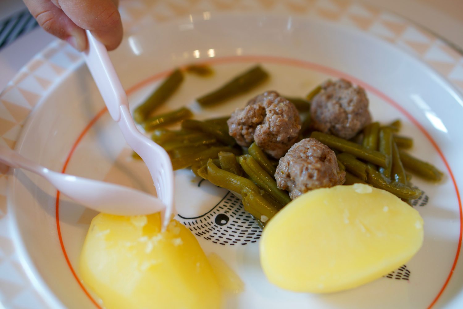 Brechbohnen mit Hackbällchen &amp; Kartoffeln - Susamamma&amp;#39;s Rezepte - susamamma