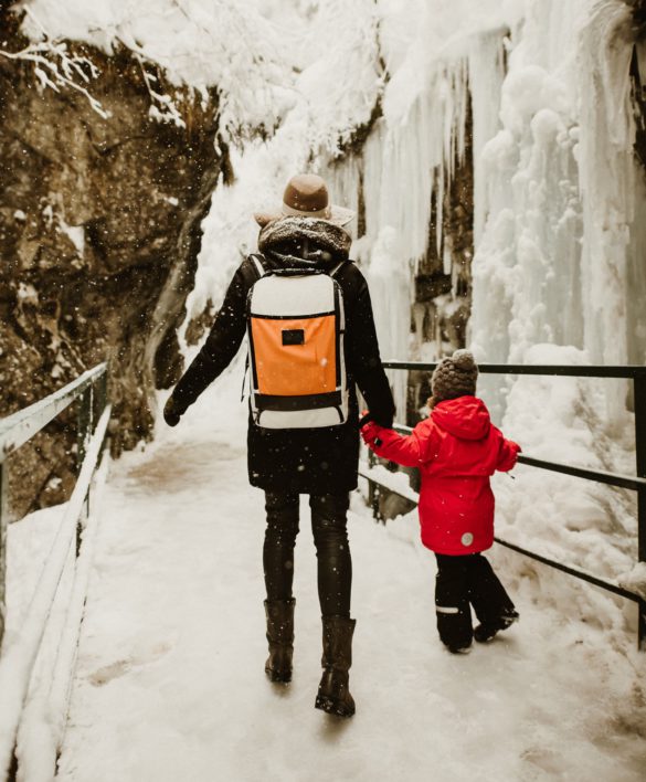 Ein Familienwochenende in Oberstdorf Kleinwalsertal Mama und Minnie